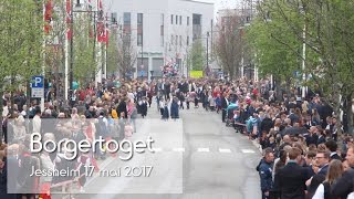 Borgertoget på Jessheim 17 Mai 2017 [upl. by Esened]