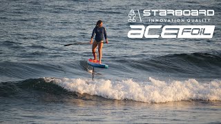 The Starboard Ace Foil Board with Holly Pye [upl. by Bornie]