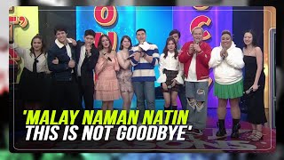 Its Your Lucky Day hosts bid farewell on shows last day  ABSCBN News [upl. by Barbour363]