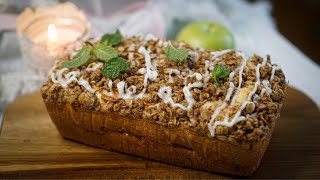 Irresistible Apple Crisp Cheesecake Bread  Faridas Kitchen [upl. by Arivle]