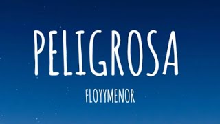 FloyyMenor  Peligrosa LetraLyrics [upl. by Erdnad]