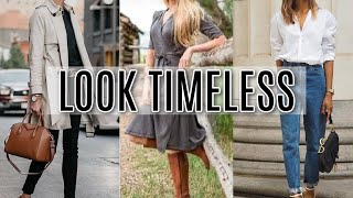 10 Fashion Staples That Will NEVER GO OUT OF STYLE [upl. by Chad]