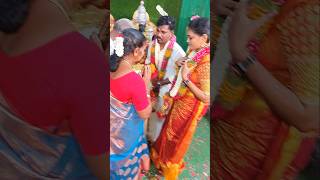 மணமக்கள் காலில் விழுந்து ஆசி பெறுதல் song கூடன்குளம் shortsweddinghighlights [upl. by Neenwahs497]