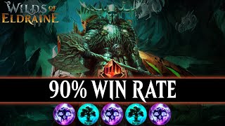 💀🌳 TOP 500 MYTHIC  GOLGARI IS DISGUSTINGLY GOOD  Eldraine WOE Standard  MTG Arena [upl. by Adali174]