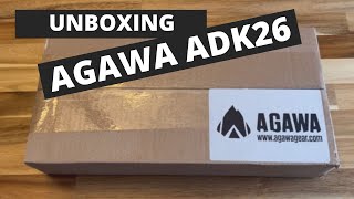 Unboxing Agawa ADK26 Hatchet and Forrest Axe [upl. by Inalak]