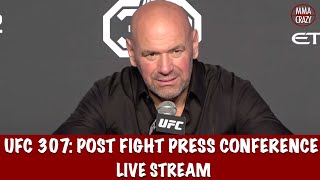 UFC 307 Pereira vs Rountree Jr Post Fight Press Conference Live Stream [upl. by Bolte]