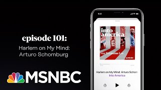 Harlem on My Mind Arturo Schomburg  Into America Podcast – Ep 101  MSNBC [upl. by Sarchet929]