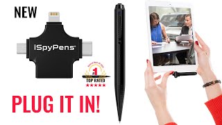 iSpyPen Pro X Now Plugs Directly Into Your Phone Tablet or Computer [upl. by Brandi766]