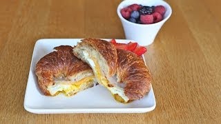 Breakfast Croissanwich [upl. by Cirtemed589]