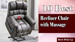 Best Recliner Chair with Massage 2024  Recliner Chair [upl. by Akimihs318]