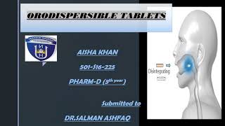 Short Review Of Orodispersible Tablets By Dr AHK [upl. by Dyche5]