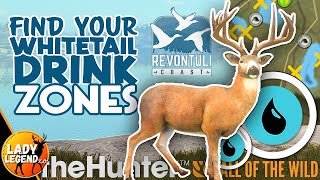 How to Find ALL of Your WHITETAIL DRINK ZONES Detailed Zone Guide  Call of the Wild [upl. by Loralie]