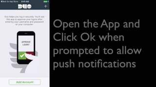 Duo mobile iPhone enrollment  Cisco AnyConnect vpn client authentication [upl. by Notanhoj780]