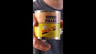 Are You Using the Wrong Wood Filler woodworking shorts viral trending [upl. by Thisbee]