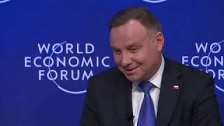 Prezydent Andrzej quotThis isquot Duda przemawia w języku angielskim na międzynarodowym forum [upl. by Tezile832]