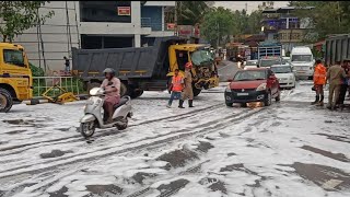 ചുങ്കം മണ്ണാർക്കാട് ഭാഗത്ത് ഇന്ന് നടന്ന വൻ  രണ്ട് ടോറസ് ലോറികൾ തമ്മിൽ ഇടിച്ച്accidenttruck [upl. by Avraham707]