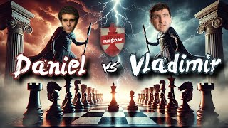 Daniel Naroditsky vs Vladimir Kramnik  Titled Tuesday 20112024 Round 9 [upl. by Aisac]