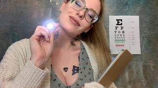 ASMR Eye Examination  Glasses Fitting 4 U 👀 [upl. by Sucirdor48]