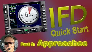 Avidyne IFD Tutorial  3 Approaches [upl. by Nner]