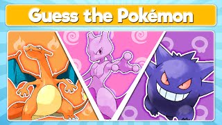 Guess the Pokémon  Whos That Pokémon Quiz [upl. by Courtund260]