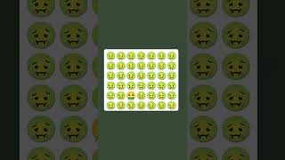 puzzle spottheoddemojiout emojichallenge 5seconds darkspace game [upl. by Deehahs501]