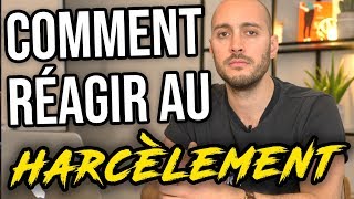 Comment réagir au HARCÈLEMENT [upl. by Adnamor]