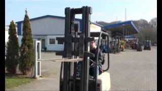 Crown Electroforklift from 1997 sellingprice € 500000 [upl. by Einafats]