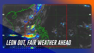 Leon out fair weather ahead after Undas  TeleRadyo Serbisyo [upl. by Ferdinande]