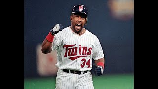 Kirby Puckett 19901995 Home Runs [upl. by Tsenre]