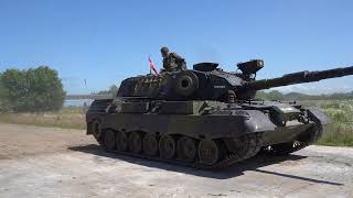 The V10 ENGINE of the LEOPARD TANK  Best ever engine sound [upl. by Hanikas]