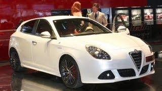 2010 Alfa Romeo Giulietta  2010 Geneva Auto Show  CAR and DRIVER [upl. by Nipha]