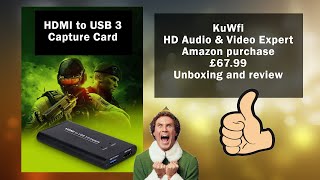 HDMI to USB3 Capture card from KuWfi  unboxing and setup [upl. by Ignace]