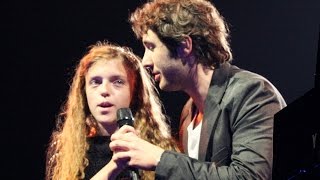 Josh Groban Sings with Middle School Student [upl. by Afra475]