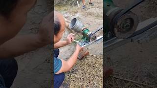 shortsfeed shortsviral shortvideo waterpump watersupply waterpumpsystem tractor farming [upl. by Ailliw]