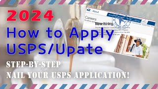 How to Apply for USPS Jobs in 2024 A Complete Guide for Applicants [upl. by Yendic]