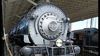 Norfolk and Western 1218 whistle compilation [upl. by Laved]