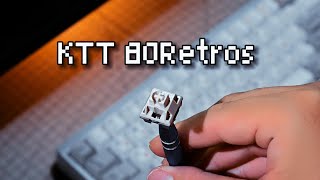 KTT 80 Retros  Game 1989 Keyboard Switches [upl. by Elokin]