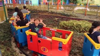 Lego Duplo Fast Train at Legoland [upl. by Anelliw]