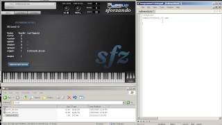 SFZ Tutorial Part 1 Hello World [upl. by Juan391]