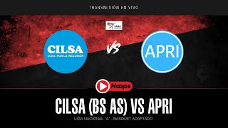 Liga Nacional quotAquot Basquet Adaptado Finales  Cilsa  Bs As vs Apri [upl. by Zebadiah13]