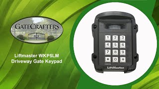 How To Use LiftMaster WKP5LM Driveway Keypad [upl. by Sheridan]