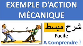 Exemple Des Actions Mécaniques tronc commun BIOF Cours Complet  شرح مبسط لدرس التأثيرات الميكانيكة [upl. by Amrita]