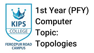 Topologies  Network Topologies  Computer 1st Year [upl. by Fuller]