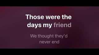 Those were the days karaoke mmoEm2 female lower  original by Mary Hopkinwith lyrics [upl. by Eddina]