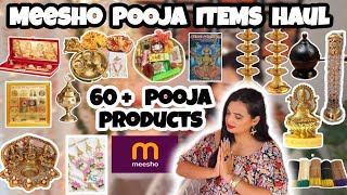 MEESHO POOJA ITEMS HAUL😍 PUJA ITEMS FROM MEESHO🌷 MEESHO POOJA FINDS🙏 🤩PUJA PRODUCTS FROM MEESHO [upl. by Kcirted]