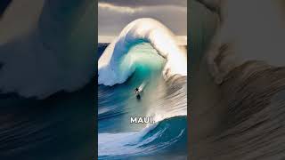 Biggest Waves on Earth facts shorts suriousFacts jaws waves [upl. by Nosnehpets]