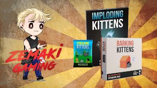 Exploding Kittens all expansions Review รีวิวรวมตัวเสริมแมวระเบิดทั้งหมด [upl. by Aihsenad]