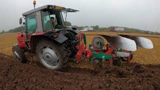 1992 Massey Ferguson 3085 4WD DynaShift AutoTronic 58 Litre 6Cyl Diesel Tractor 100 HP KVAC [upl. by Joann171]