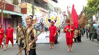 PANDATARA 2024 SMA TARUNA NUSANTARA Alun alun Magelang Jawa Tengah [upl. by Nerwal]