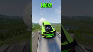 Lucky vs Unlucky Cars  BeamNGDrive shorts [upl. by Enerak]